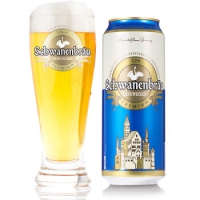 天鹅堡（Schwanenbrau） 小麦黑啤500ml*24听*2 德国进口