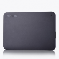 东芝 2018款超薄新小黑 移动硬盘 2t 高速USB3.0 499元包邮