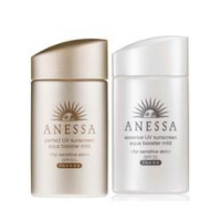 ANESSA 安热沙 敏感肌粉金瓶防晒霜 60ml+温和亲肤防晒霜 60ml