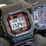 Casio 卡西欧 GWM5610-1 经典红圈 六局太阳能电波表 $72.99