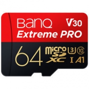 BanQ Extreme PRO MicroSDXC A1 UHS-I U3 TF存储卡 64GB 48.9元