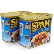 仅剩不到50件！罐头界的传奇！4罐x340g SPAM 世棒 经典午餐肉罐头