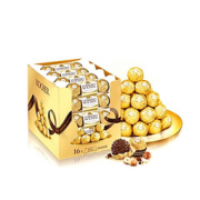 FERRERO 费列罗 Rocher 榛果威化巧克力 3粒装*16  99元包邮