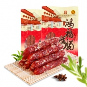 荣业 鸿福腊肠 广式香肠250g*2包 多送2根