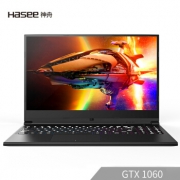 Hasee 神舟 战神Z7-KP7GZ 15.6英寸游戏本（i7-8750H、8GB、128GB+1TB、GTX1060、72%）