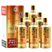茅台 茅台王子酒 酱香经典 53度 500ml*6瓶  1218元包邮