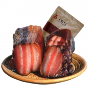 湖南特产 千江红 五花腊肉500g