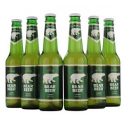 德国进口 哈尔博 Harboe 绿熊啤酒 330ml 24瓶 *2件 128元