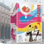 奥地利进口，Lacheer 兰雀 常温草莓味酸奶 200g*24盒*5箱 161.25元包邮