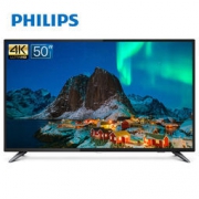 16点：PHILIPS 飞利浦 50PUF6093/T3 50英寸4K 液晶电视 1999元包邮