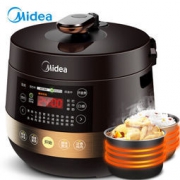 9日6点： Midea 美的 MY-YL60Easy203 电压力锅 6升 389元包邮