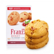 Franzzi 法丽兹 蔓越莓曲奇 102g/盒*10件 49元（立减，合4.9元/件）