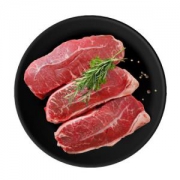 玺宴 手工静腌板腱牛排套餐 6片装 1kg
