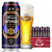 OETTINGER 奥丁格 8.9特度啤酒 整箱装 500ml*24听 *2件