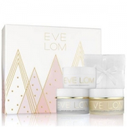 国内￥1150，Eve Lom 2018青春焕颜紧致套装（洁面膏50ml+保湿冻膜50ml+光泽提拉面霜50ml+洁面巾） 新低£61.6（需用码）