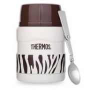 470ml 菱格黑 *3件 ，附汤匙，THERMOS 膳魔师 SK-3000 不锈钢保温罐