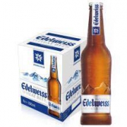 Edelweiss 爱德维斯 高端白啤 经典旋盖开瓶 330ml*9瓶装 *3件