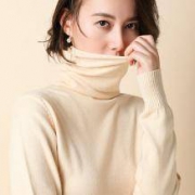 方颈鹿 女款堆堆领打底衫*2