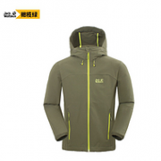 10点开始： Jack Wolfskin 狼爪 男款带帽软壳夹克1303661