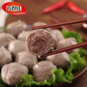 次日达，喜得佳 正宗手打潮汕牛肉丸牛筋丸1000g*2件