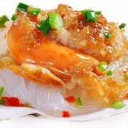 聚天鲜 蒜蓉粉丝扇贝  袋装 海鲜水产 烧烤食材 1200（36个）