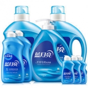 蓝月亮 洗衣液机洗手洗12.48斤套装：机洗2kg*2+手洗1kg+手洗预涂500g*2+旅行装80g*3*2件 158.08元（需用券，合79.04元/件）