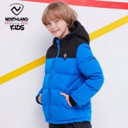 18冬款，NORTHLAND 诺诗兰 中大童80%白鸭绒加厚羽绒服 3色