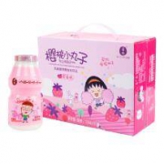吾尚 樱桃小丸子 草莓味乳酸菌饮料 100ml*20瓶