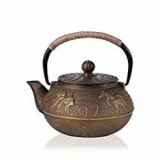 kavar 米良品 无涂层带滤网复古铸铁壶 900ml 79元包邮（需用码）