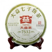 大益 经典系列 7532 普洱生茶 2016款 357g *3件