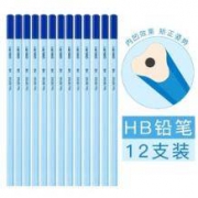 deli 得力 三角杆铅笔 12支装 HB/2B