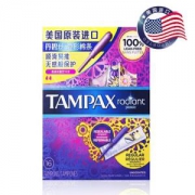 TAMPAX 丹碧丝 幻彩系列 隐形卫生棉条 普通流量 16支 *2件