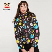 PaulFrank大嘴猴 女士短款羽绒服