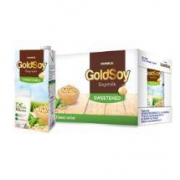 越南进口 谷娜鲜（goldsoy）甜豆奶蛋白质饮料 1L*12 整箱装