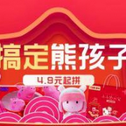 促销活动：苏宁易购 搞定熊孩子 玩具拼团日