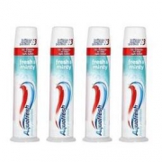 Aquafresh 按压式三色立体牙膏 100ml *4支 7.79欧元约￥61