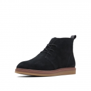 其乐 Clarks Dove Roxana 女士 系带平底短筒马靴