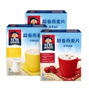 Quaker 桂格 牛奶/红枣/紫薯多口味 即食燕麦片 540g*2盒装