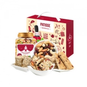 巴缇仕 坚果/燕麦饼/红豆薏米饼等大礼包 1322g
