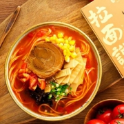 网红拉面，拉面说 日式酸甜豚骨叉烧拉面 220g