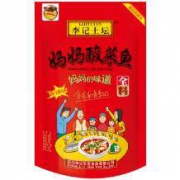 李记土坛  酸菜鱼调料 香辣味 350g*1袋