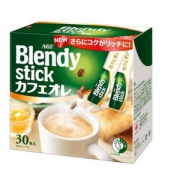 日本进口，AGF Blendy系列 三合一棒装牛奶咖啡12g*30支