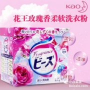 日本进口，花王 天然柔顺洗衣粉850g