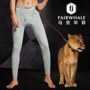马克华菲（Mark Fairwhale）    奥代尔弹力棉太空仓时尚保暖秋裤 多色