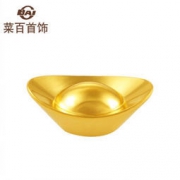 CBAI 菜百首饰 Au9999 黄金投资金元宝 50g 14890元包邮