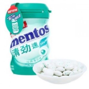 Mentos 曼妥思 清劲无糖口香糖 经典香甜薄荷味 106g *10件 +凑单品