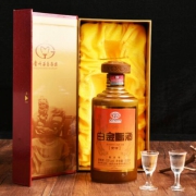 贵州茅台集团 白金酱酒（贡酒） 53度酱香型白酒500ml*2瓶