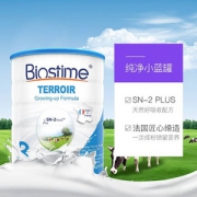 法国原罐，Biostime 合生元 沃蓝3段 12-36月龄 幼儿配方奶粉800g