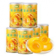 环亨 新鲜黄桃水果罐头 425g*6罐