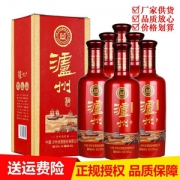 泸州老窖出品，泸州酒·柔顺 38度白酒480ml*6瓶